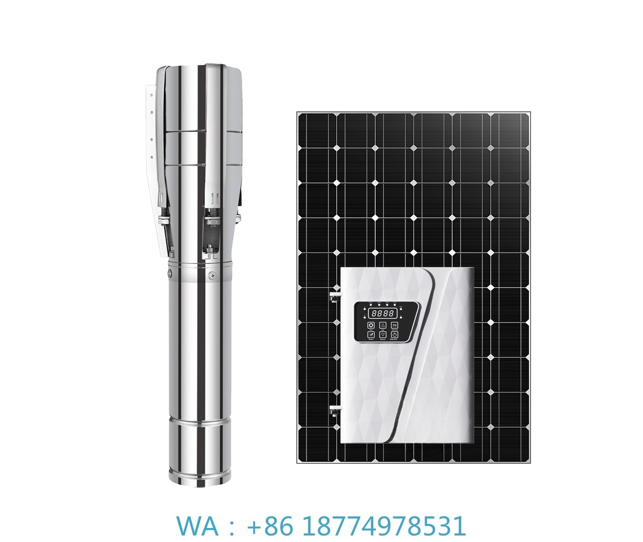 Solar Water Pump - Ac Dc 150 Meters Solar Deep