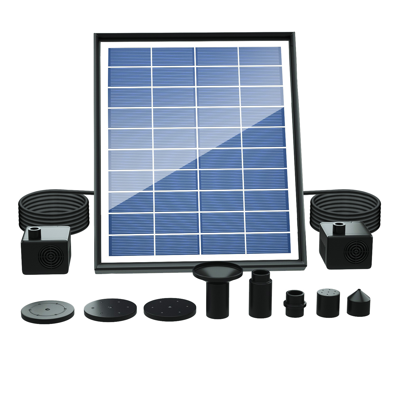 Solar Fountain, Solar Powered  – Solar Water Pump Bewertung und Preis