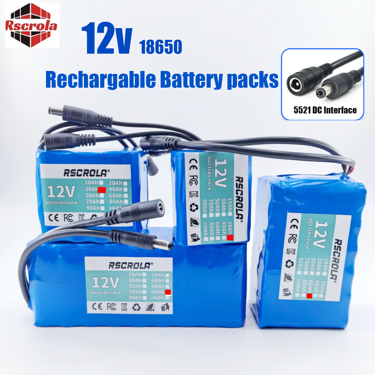 Rechargeable 12V 18650 Lithium – Renewable Energy Source Bewertung und Preis