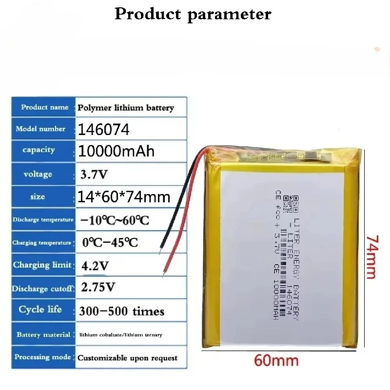 100% Brand New 146074 3.7v 100 – Renewable Energy Source Bewertung und Preis
