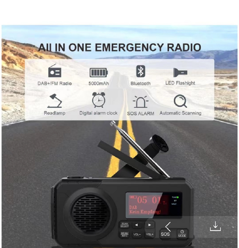 DAB/DAB+/FM Digital Radio with – Renewable Energy Source Bewertung und Preis
