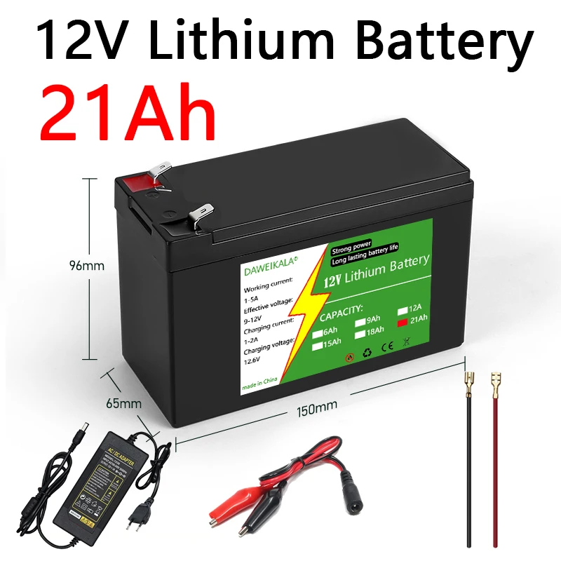 12V 6Ah-21Ah 18650 Lithium Bat – Renewable Energy Source Bewertung und Preis