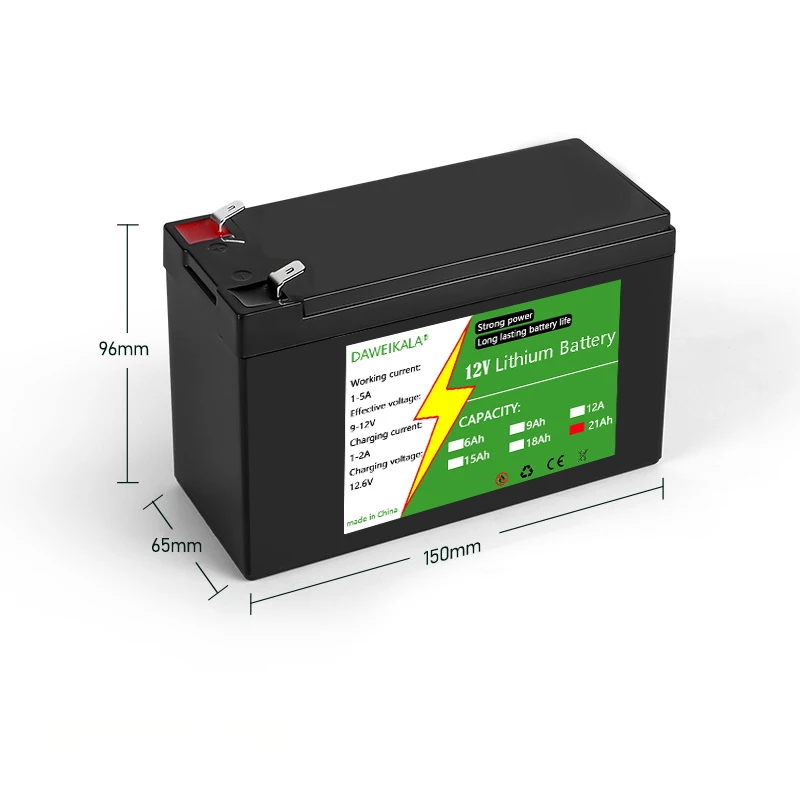 12V 6Ah-21Ah 18650 Lithium Bat – Renewable Energy Source Bewertung und Preis